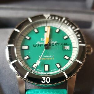 Zodiac Teal Dial Automatic Watch